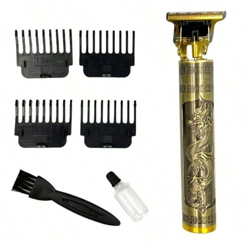 Máquina de Barbear Masculina Barbeiro Designer Aparador Elétrico Máquina de Barbear Refinadora de Barba Cortador de Cabelo
