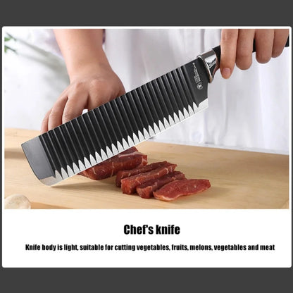 Conjunto de Facas Black Wave, Facas de Chef e para Frutas em Aço Inoxidável